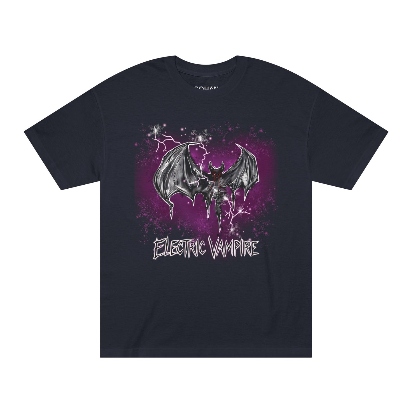 Electric Vampire Black T-Shirt