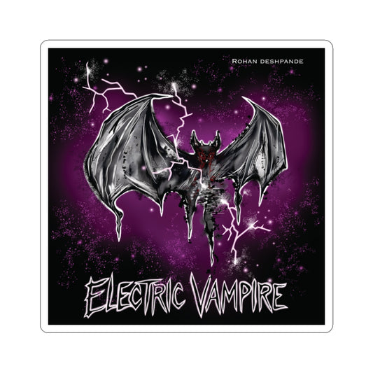 Electric Vampire Kiss-Cut Stickers