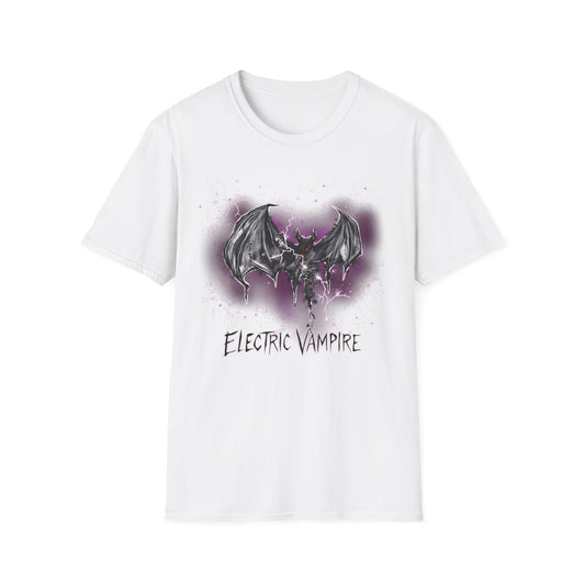 Electric Vampire White T-Shirt